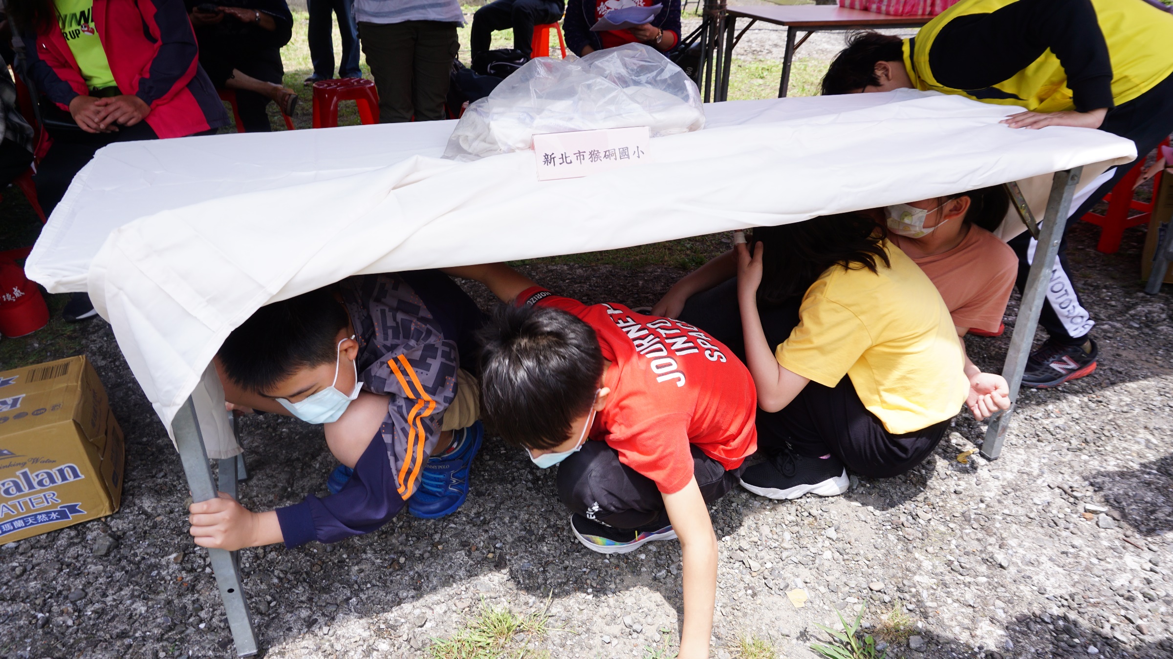 學校兒童疏散及收容-4(模擬地震來襲2)