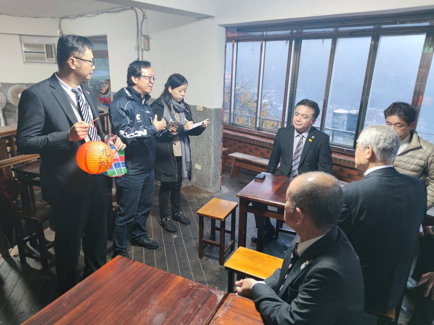 日訪九份交流