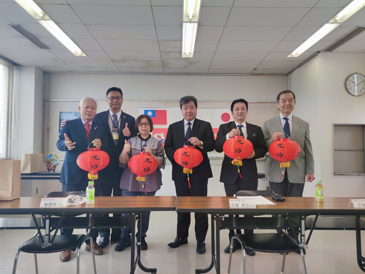 拜訪琴平工商會氏家孝志