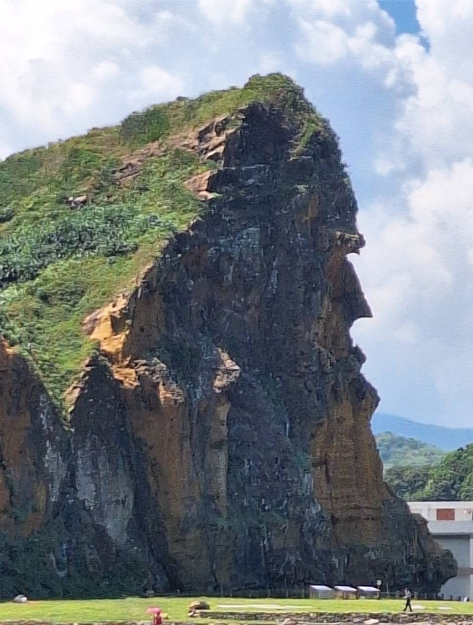 瑞芳知名奇岩景觀-印地安酋長岩
