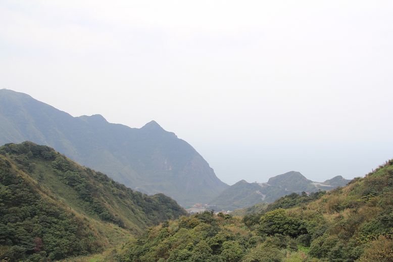 金瓜石地質公園山間景色