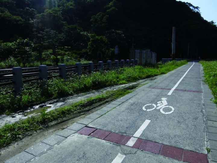 三個磅空自行車道(道路景觀)